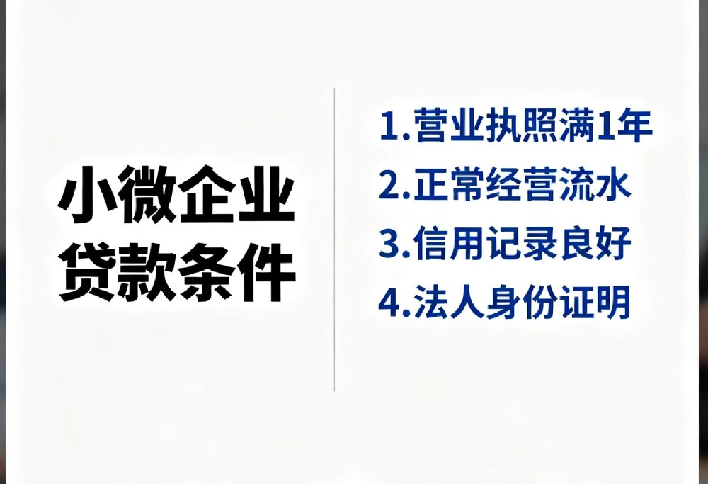 小微企业贷款需要什么条件？哪些银行提供小微企业贷款？