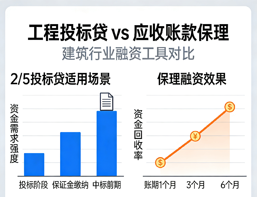 建筑工程行业融资难？详解工程投标贷与应收账款保理！