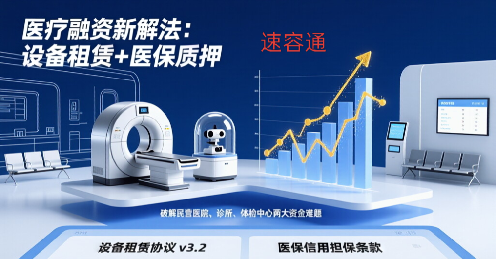 医疗服务机构融资指南：医疗设备融资租赁+医保应收账款质押实务解析